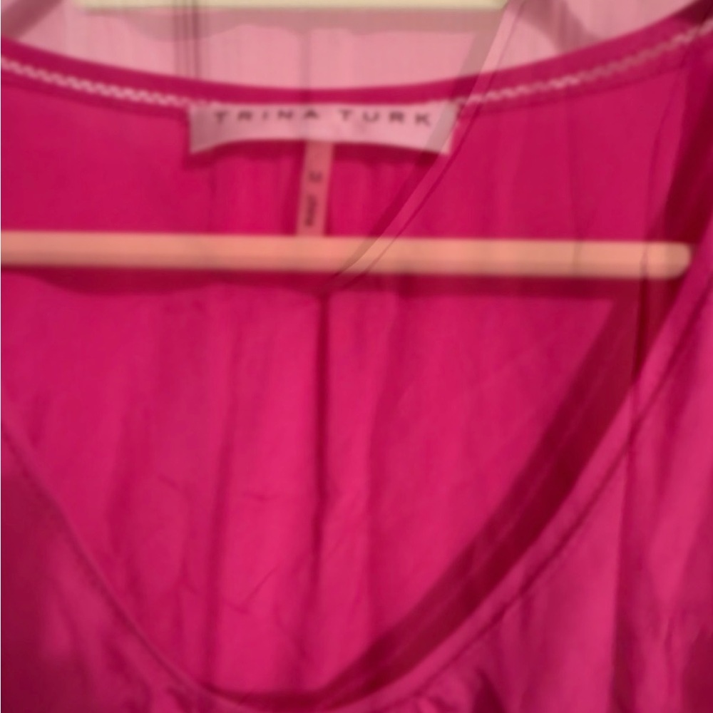 Trina Turk Pink Blouse